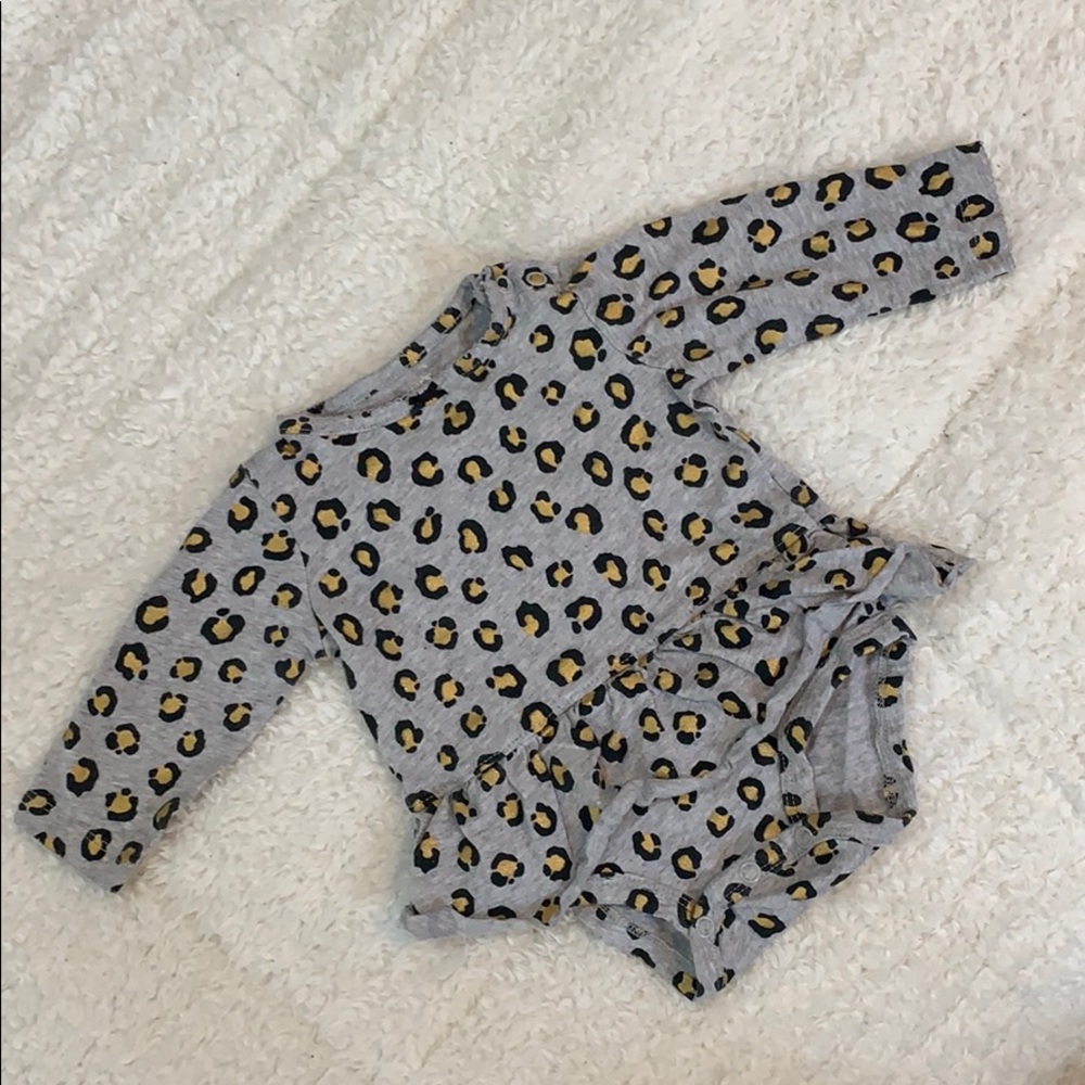 Carters Long Sleeve Skirt Onesie